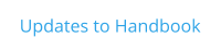 Updates to Handbook